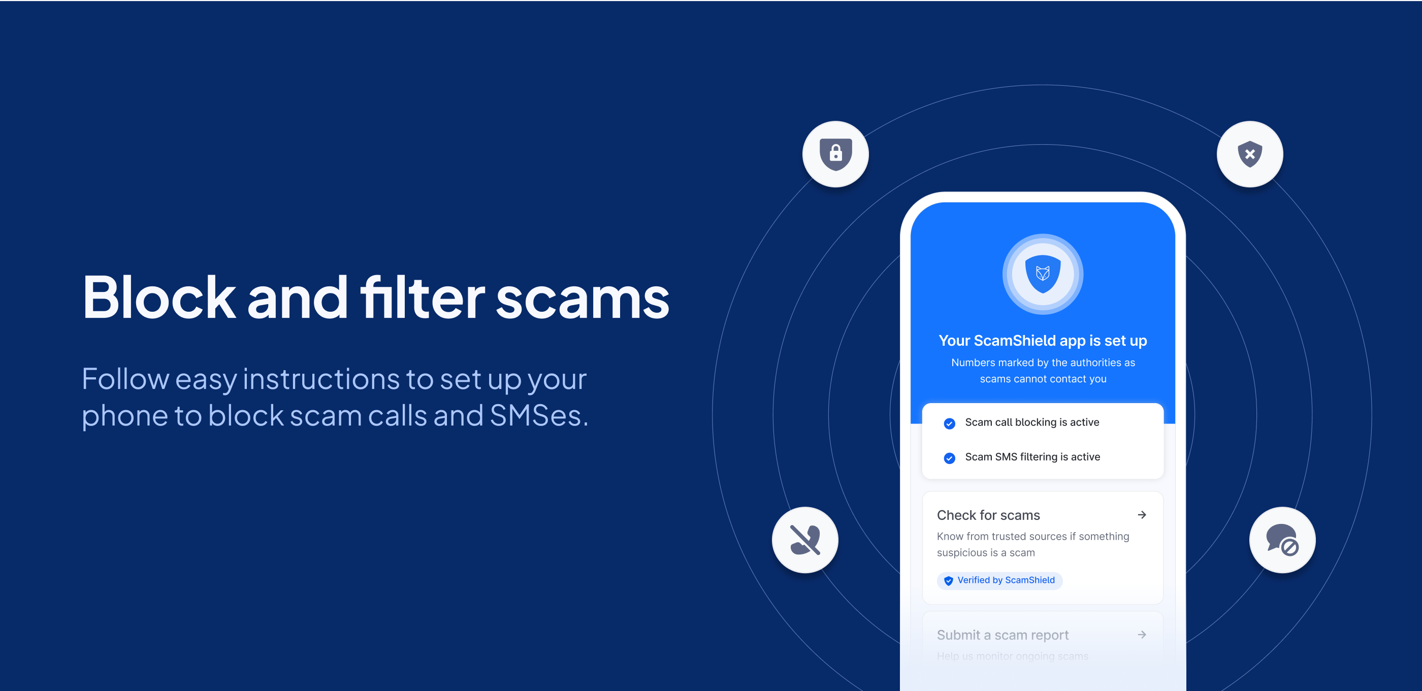 ScamShield - Block and filter scams