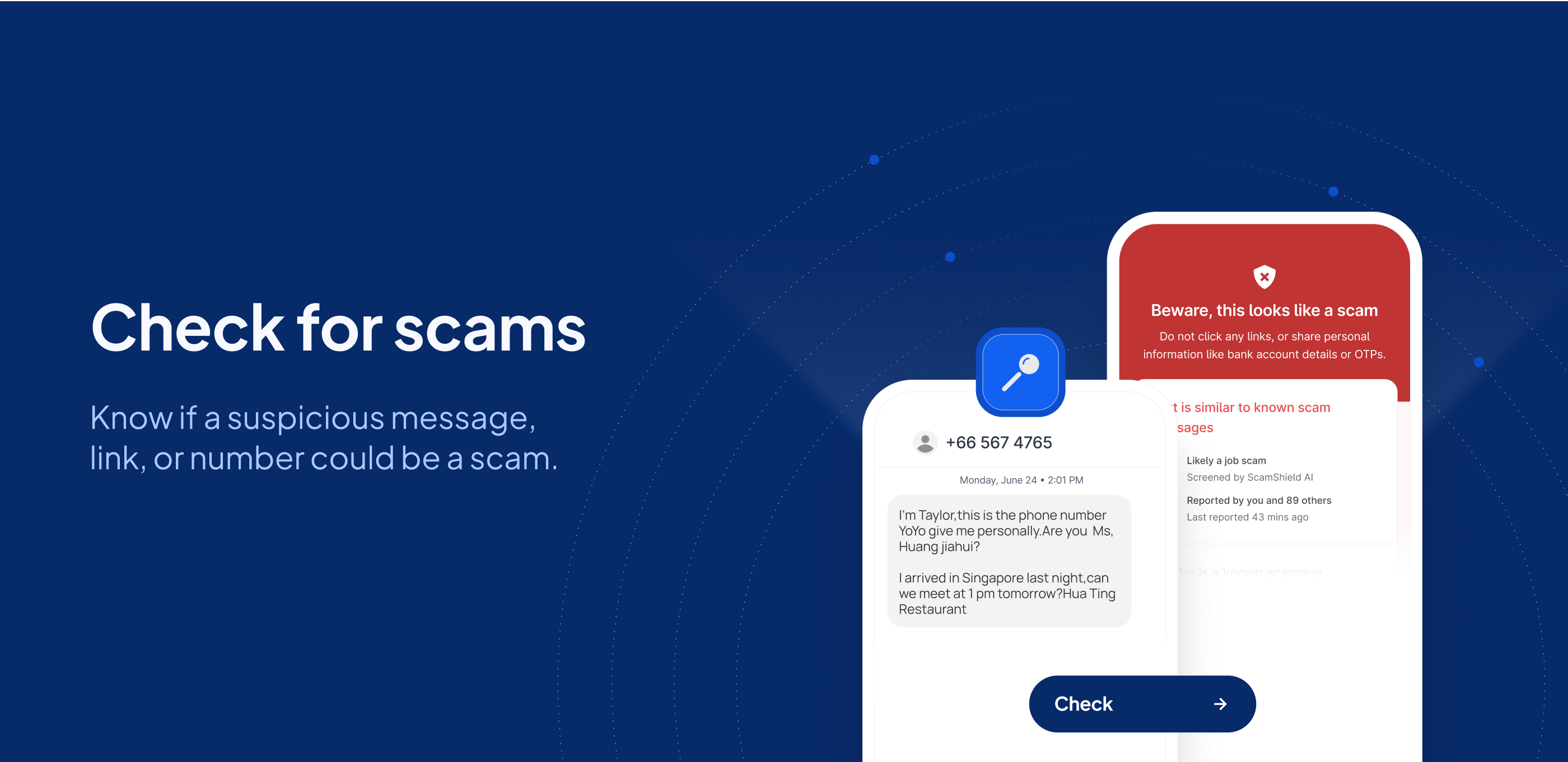 ScamShield - Check for scams